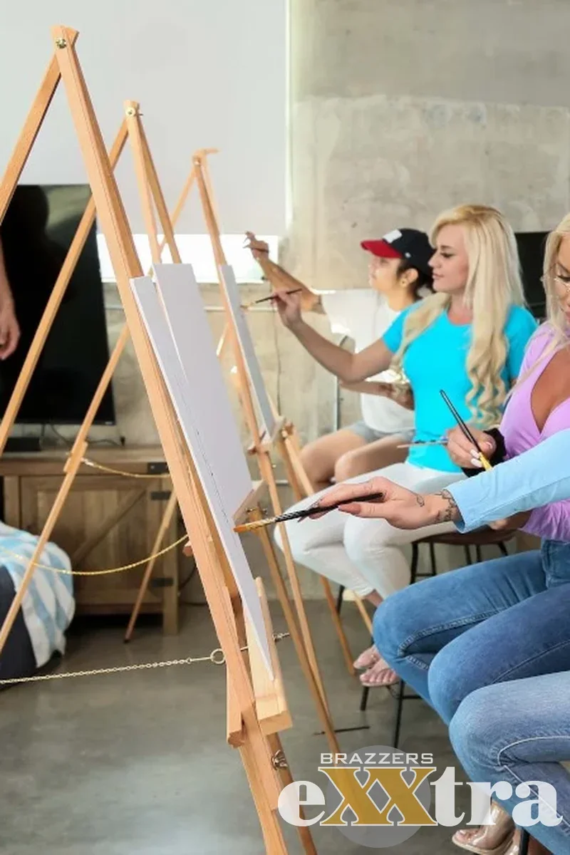 Sip and Paint and Suck Cock