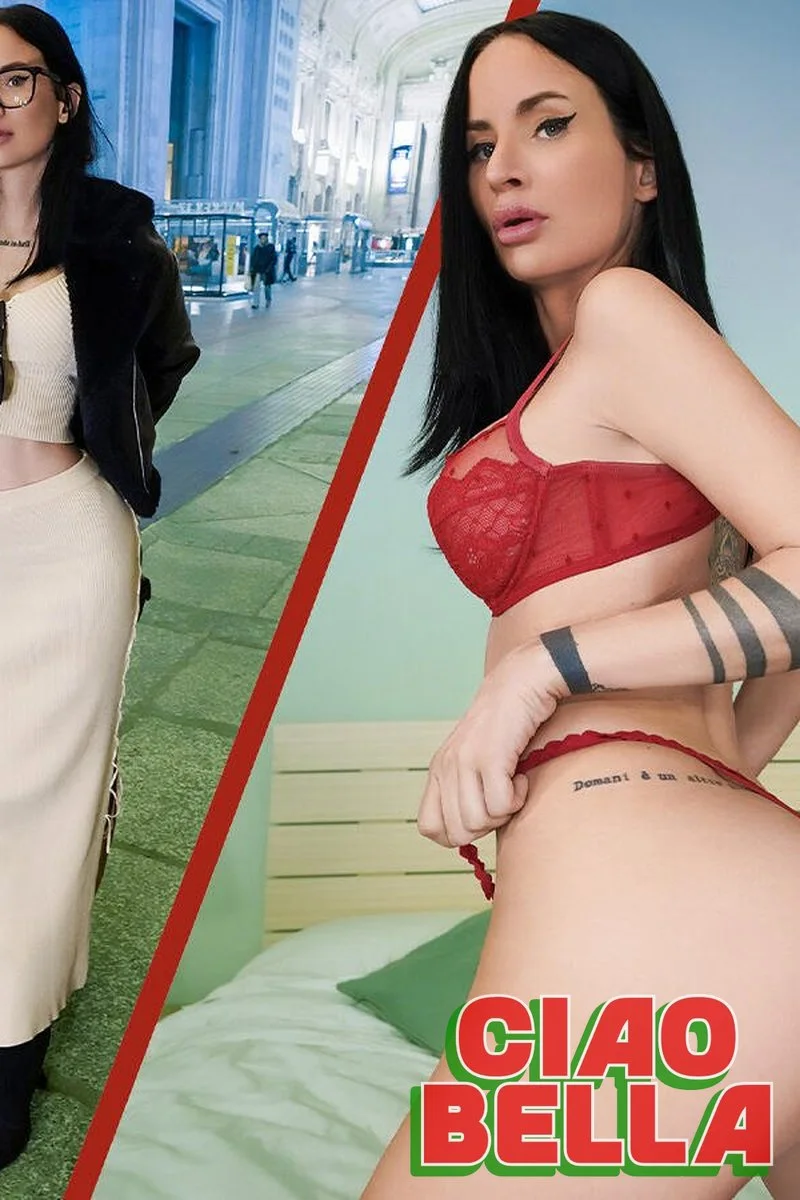 Pizza, A Strip Tease, And Authentic Italian Pussy (Rebecca Costa Debut)
