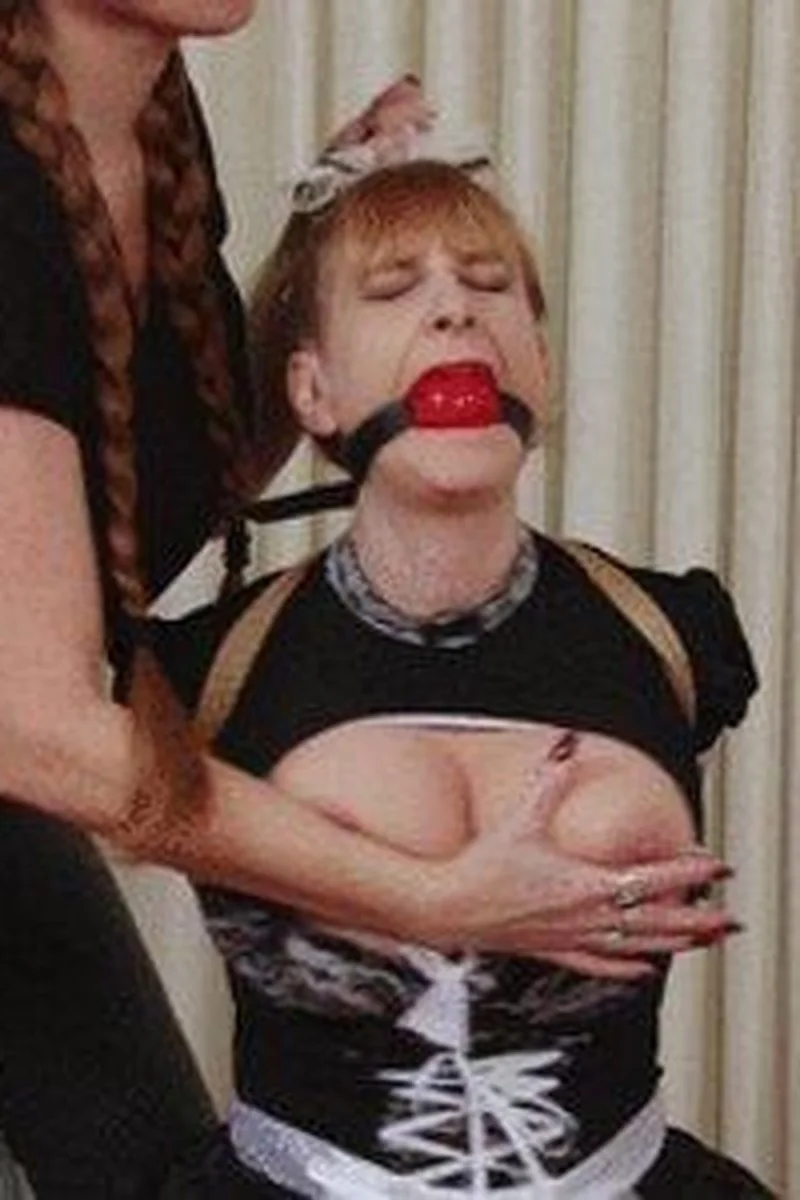 Bound And Felt Up 7 - Darla Crane Gropes Lorelei - Cowboy Gropes Maid - Bound Orgasm
