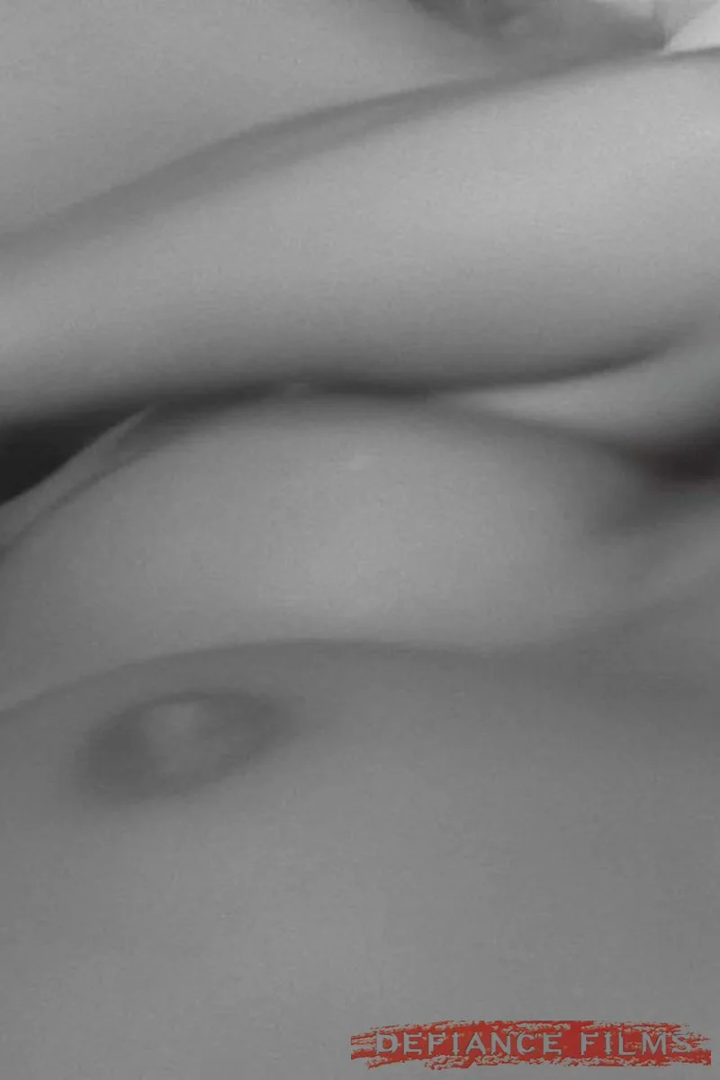 Sensual Fuck for a Hot Blonde Captured in Black and White Footage