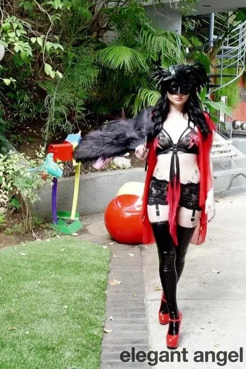 Pale Black Haired Babe in Sexy Lingerie Veruca James Takes a Hard Ass Fucking