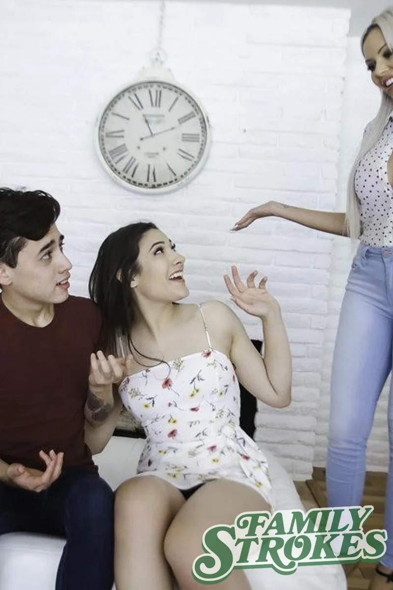 A Thrilling Stepmom Threesome