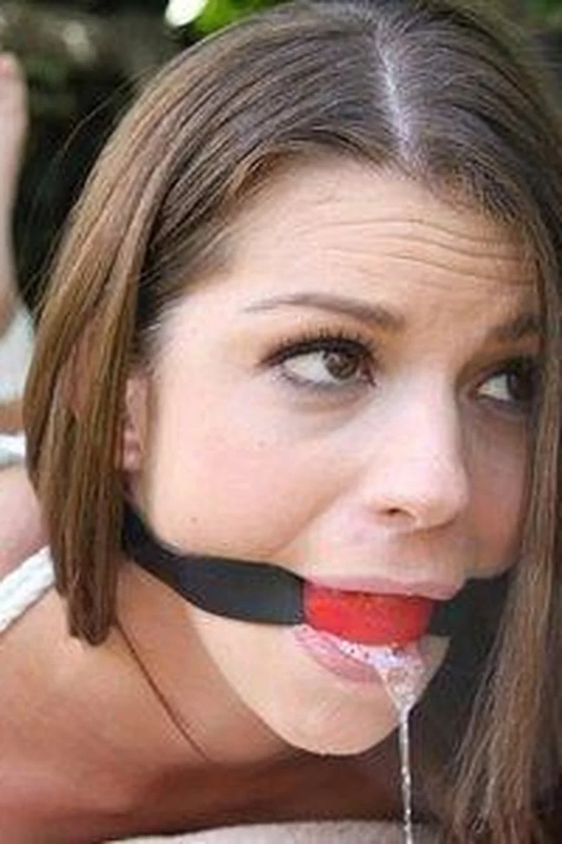 District Attorney Brooklyn Chase Is Bound Naked And Ball Gagged Outdoors - Then She's Punished Into A Strict Hogtie!