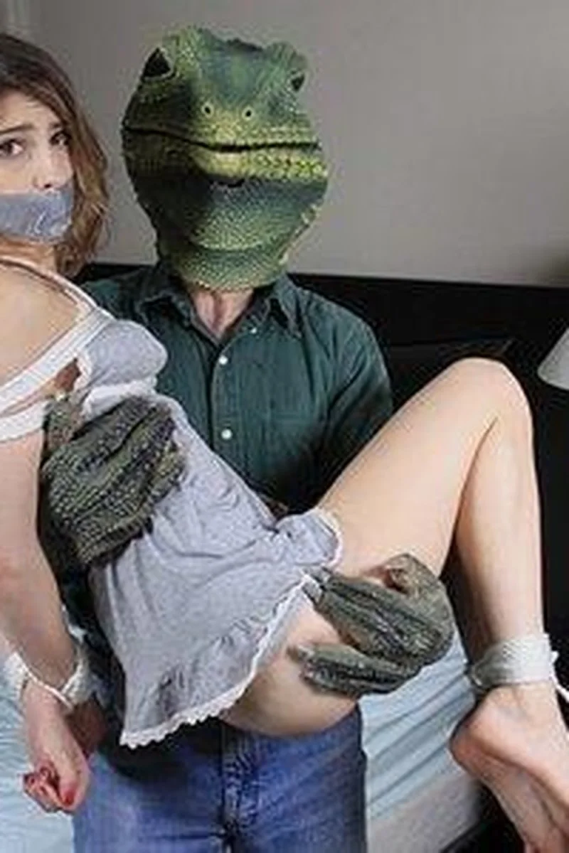 What A Pretty Picture! Little Kristen Scott Is Tied Barefoot, Tape Gagged And Carried, Her Sweet Breasts Exposed, As She Pleads So Helplessly!