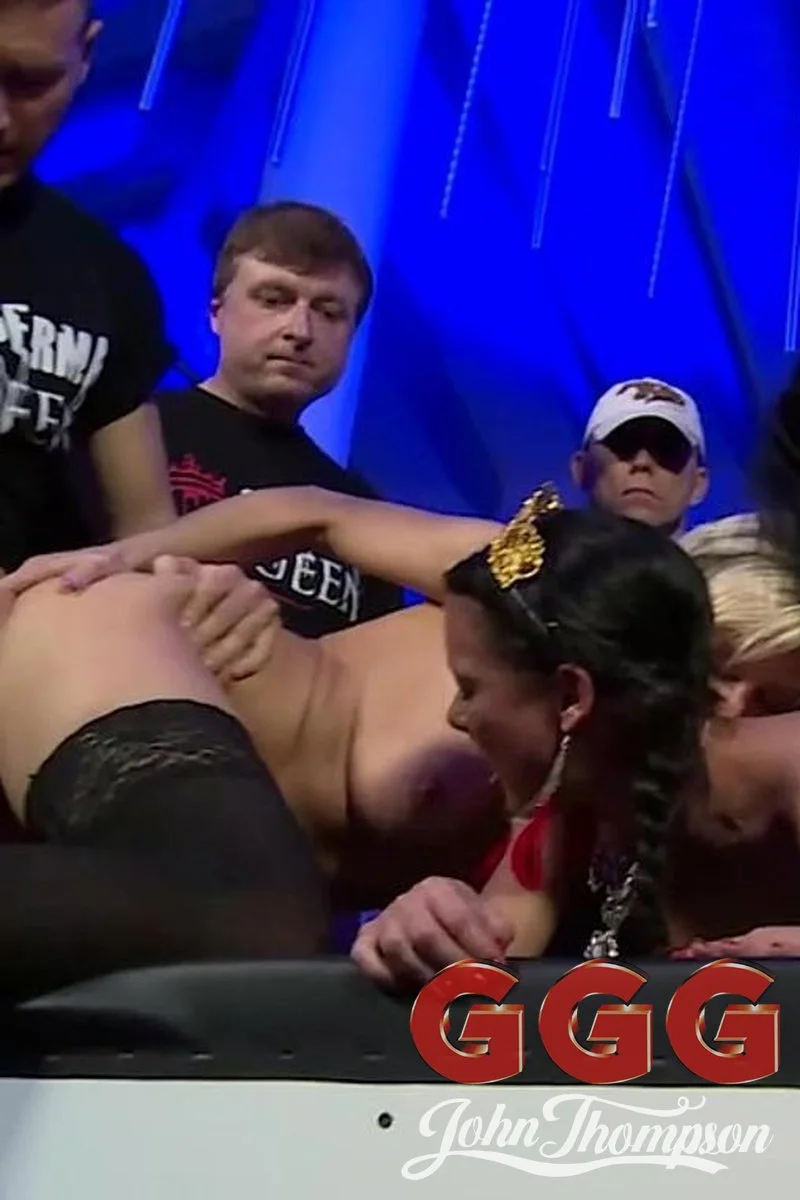 3 Hottest Ggg Pornstars Licking Ass And Cum Swapping In Anal Gangbang Bukkake John Thompson