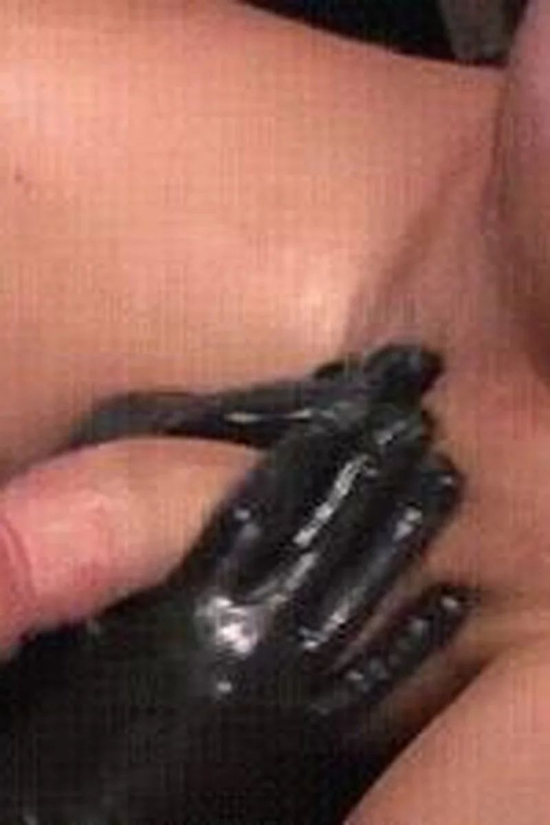 Gloves13 Amateur MILF Gloved Handjob