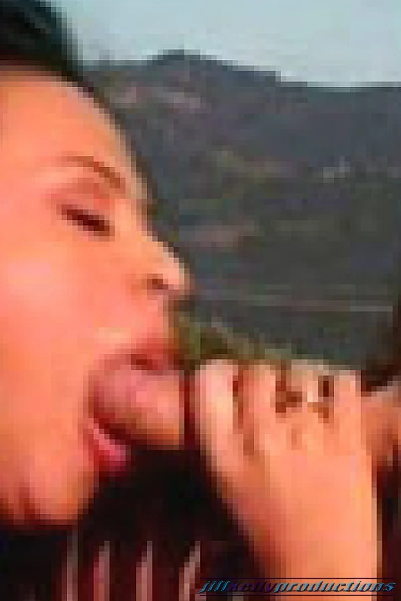 Olivia Del Rio Sucks On Balls With The Mountains As A Backdrop
