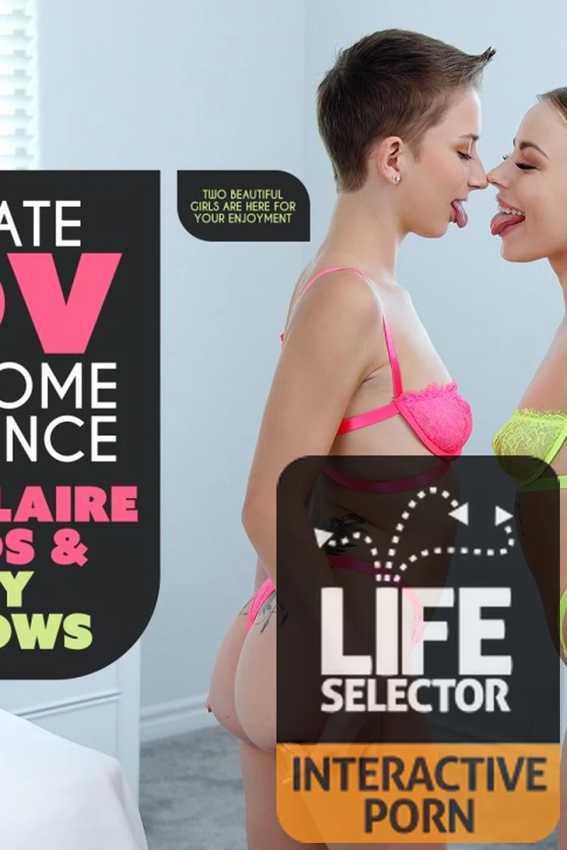 Ultimate POV Threesome Experience with Anna Claire Clouds & Macy Meadows
