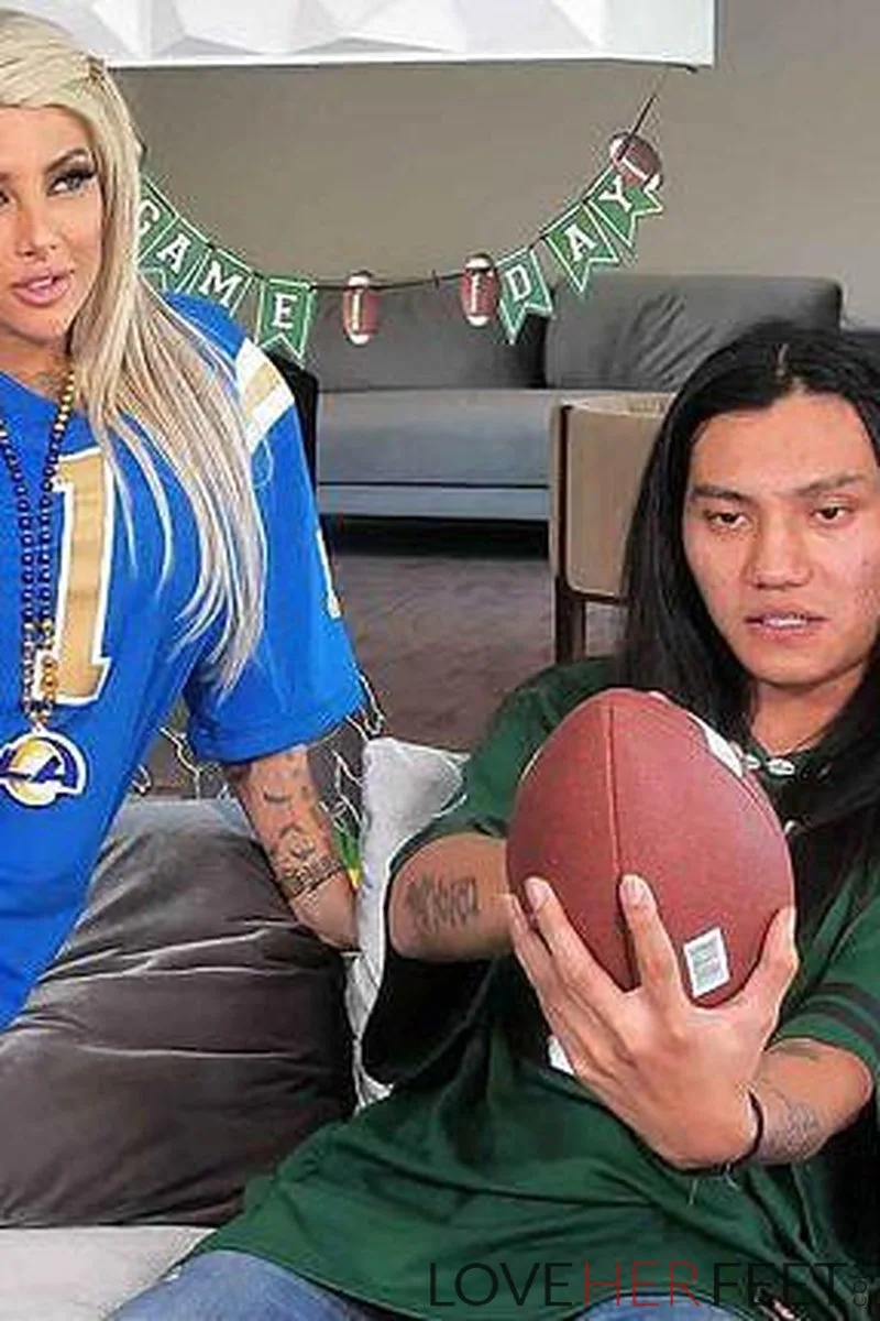 Behind The Scenes - "Foot Fetish Touchdown"