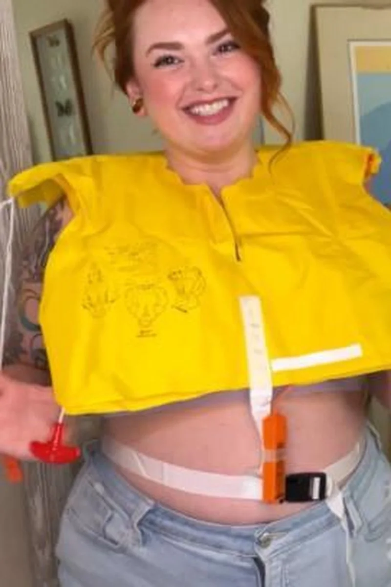 Life Vest Tab Pulling