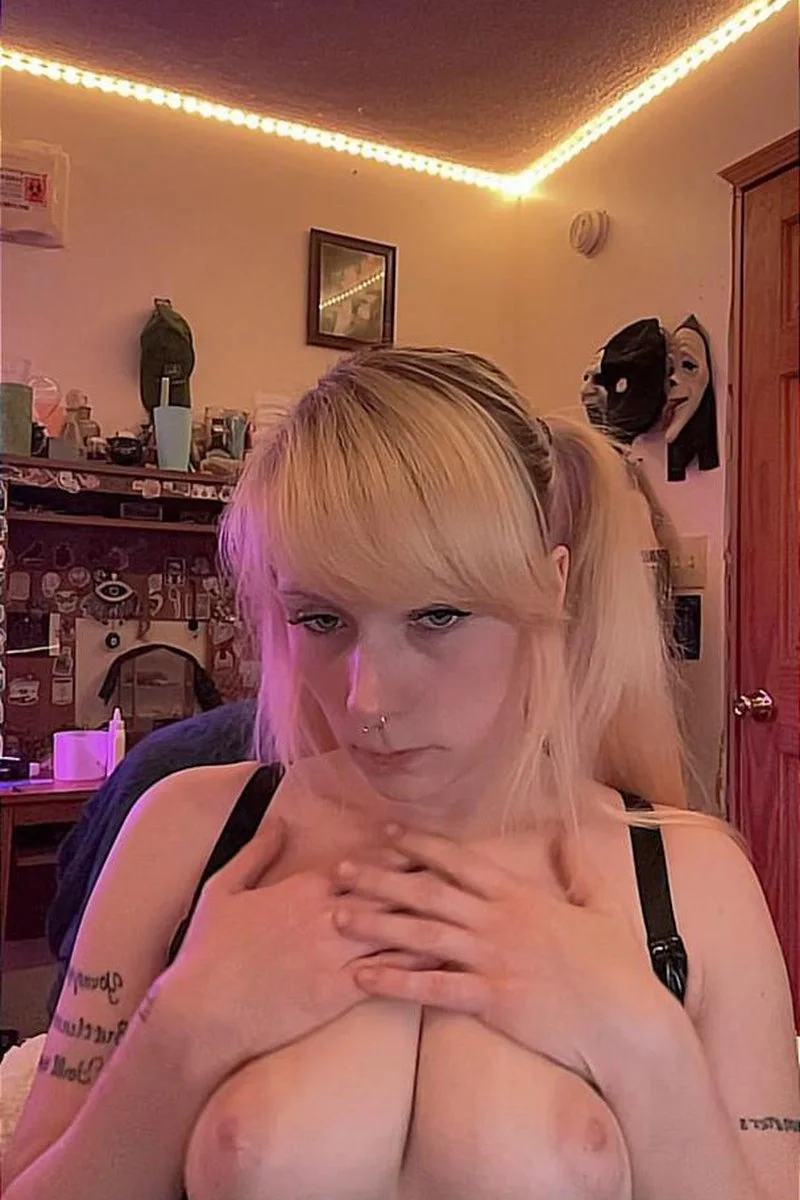 Blonde With My Tits Out