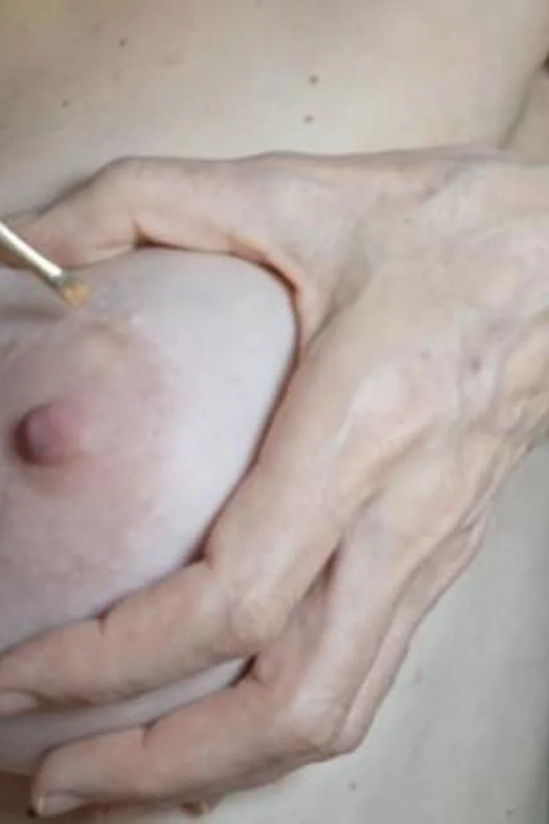 Plucking Hairs From The Breasts