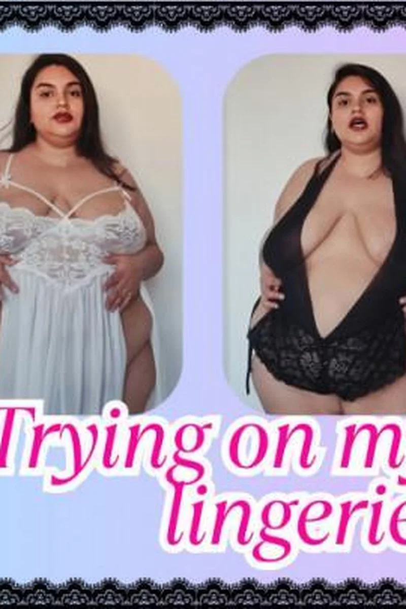 Try On My Different Lingerie Sets