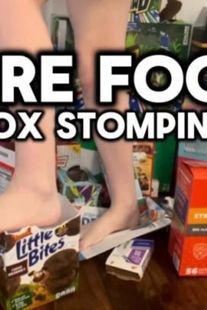 Bare Feet Box Stomping