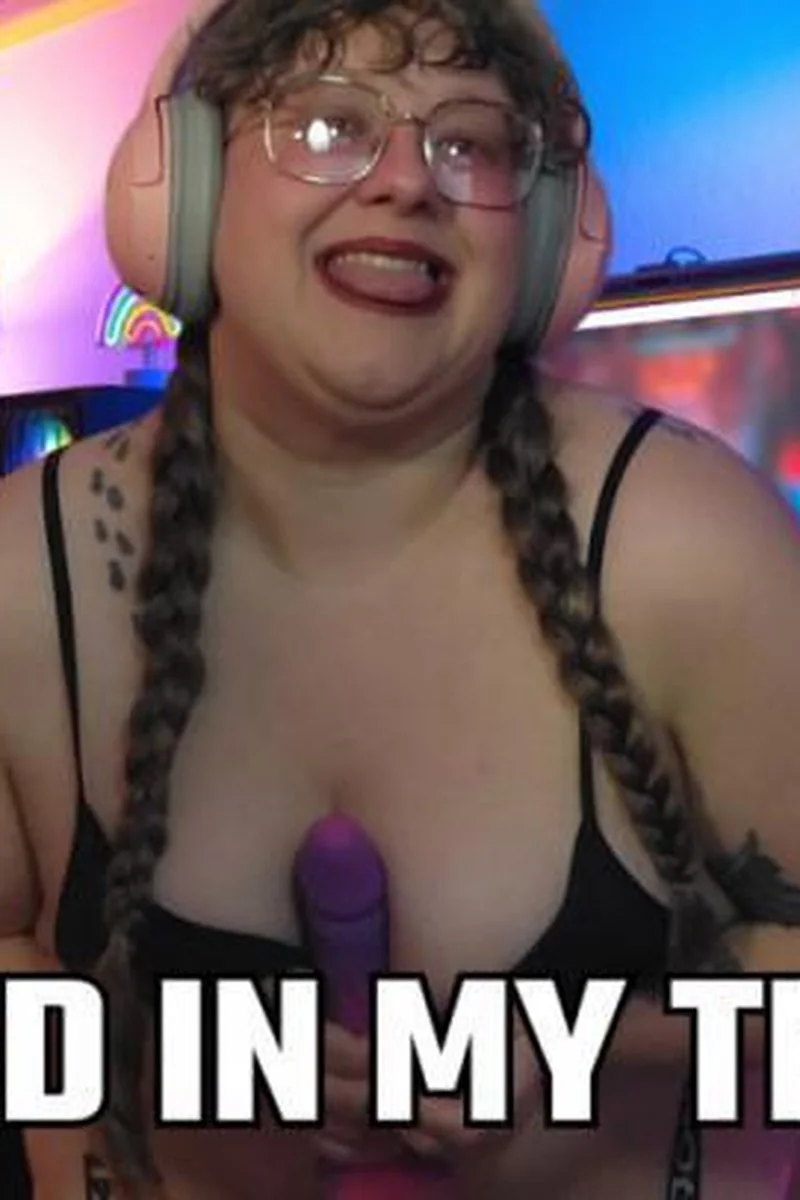 Holding A Thick Dildo Deep In My Throat