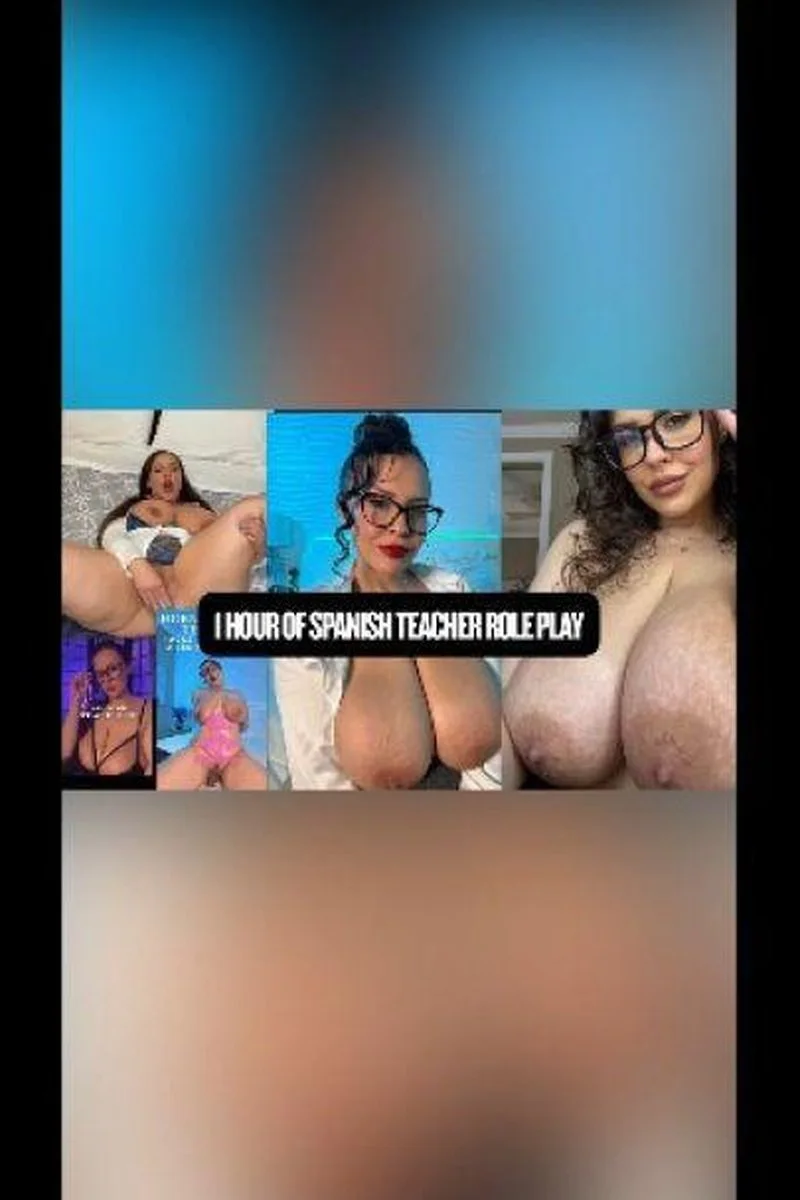 1 Hour Spanish Teacher Role Play: Horny Latina MILF