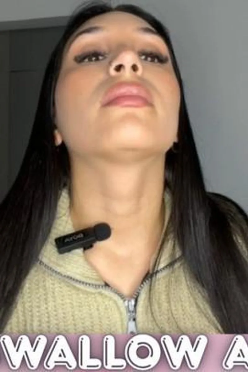 Throat Movement & Deep Swallowing ASMR