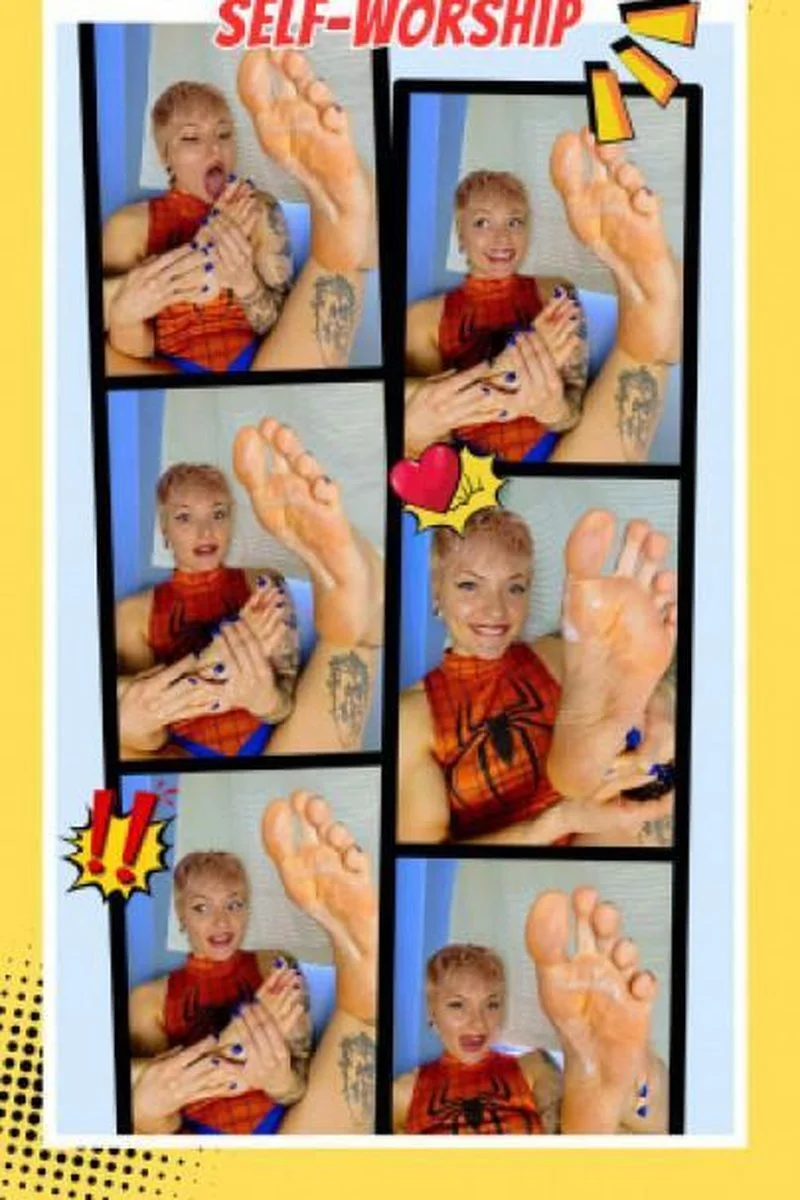 Spitty Spidergirl Self-Worship