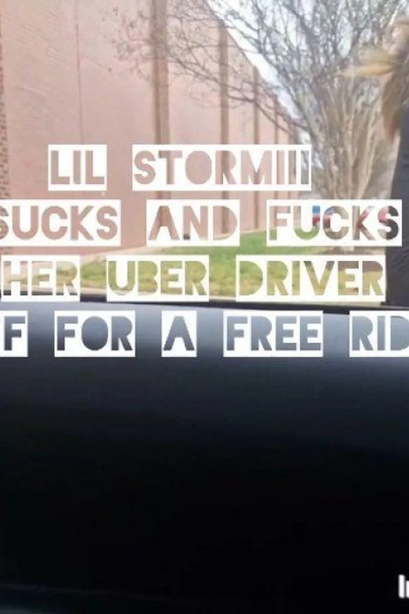 Lil Stormiii Sucks And Fucks Her Uber Driver Off