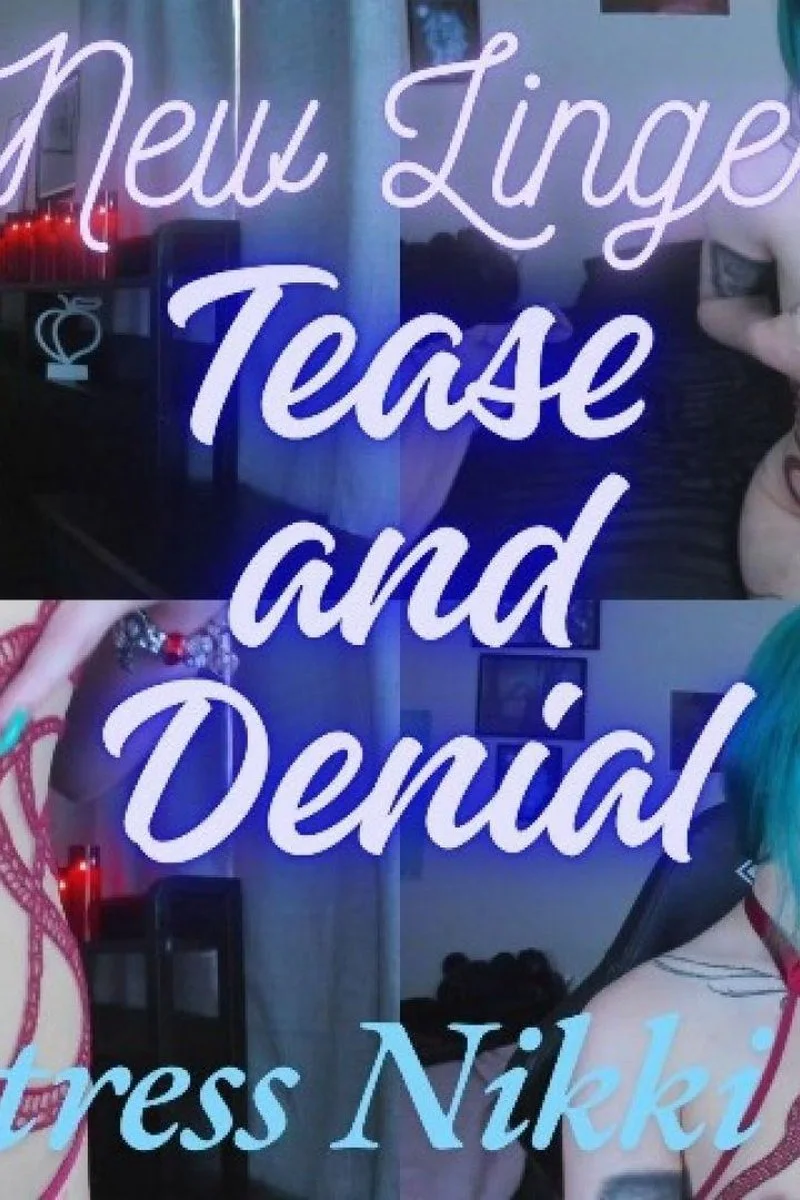 Tease And Denial New Lingerie