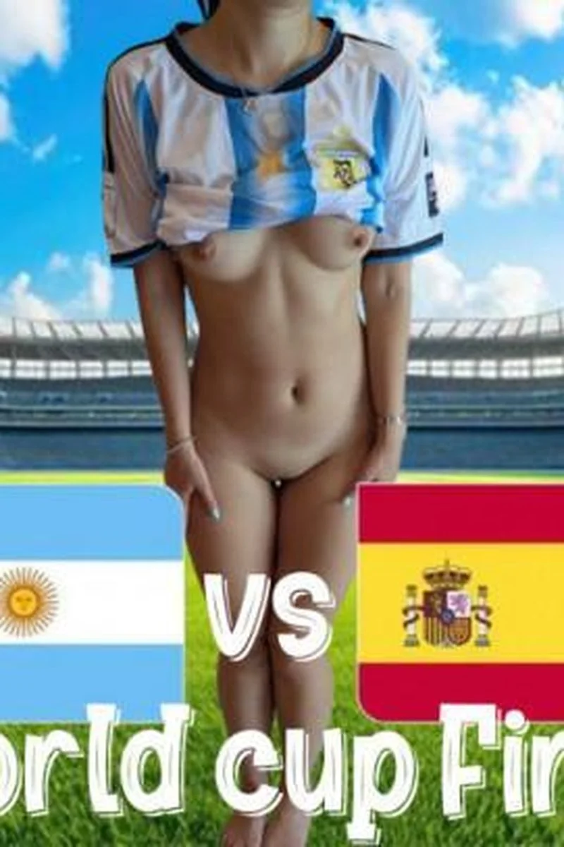 Spain vs Argentina World Cup Final! 1-0, Argentina Gets Fuck
