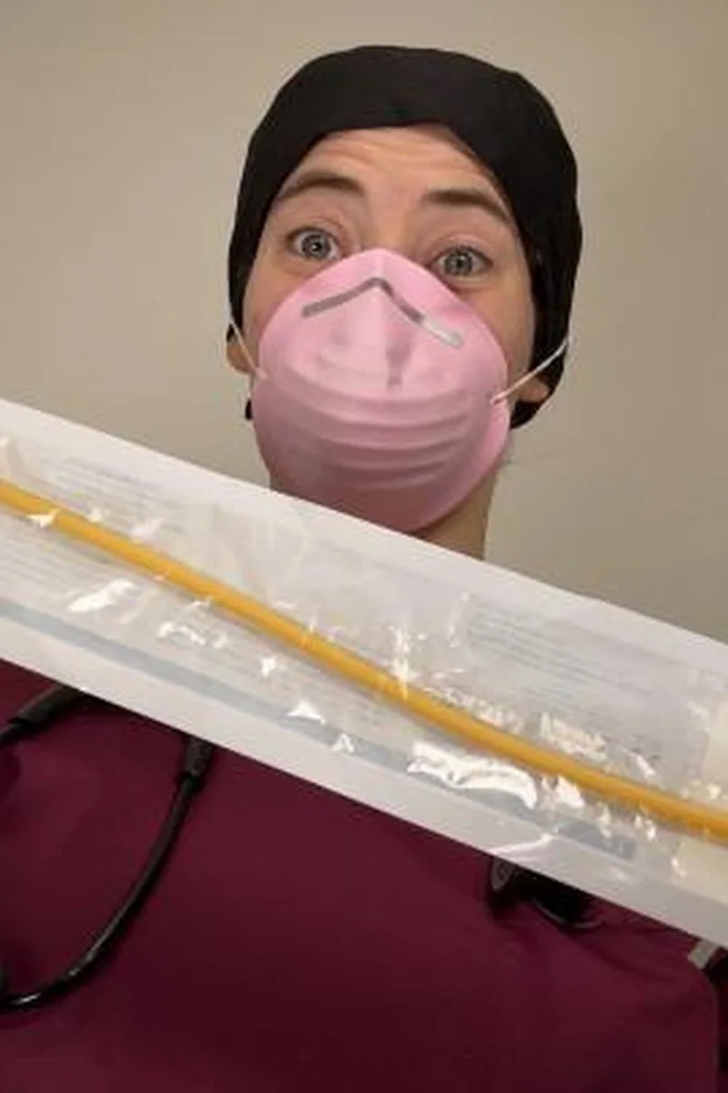 Nurse Tests For Incontinence During Physical Exam