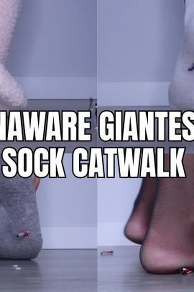 Unaware Giantess Sock Catwalk - Onlyvanessa