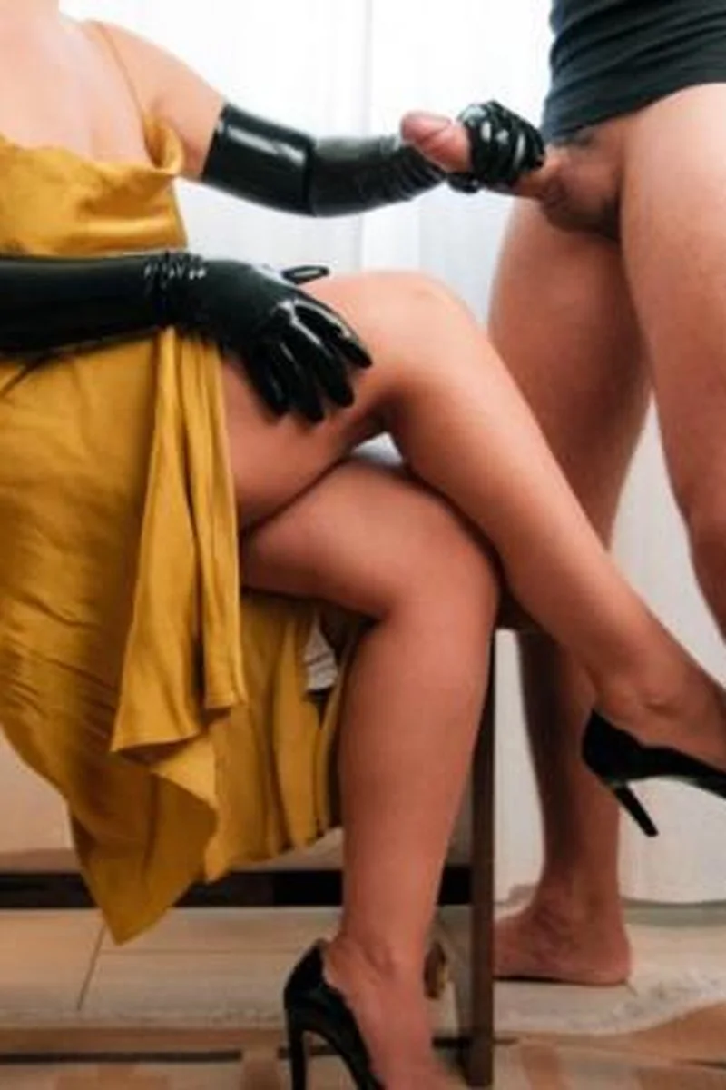 I Own Your Cock: Sensual Handjob Ends In Harsh Dick Slapping