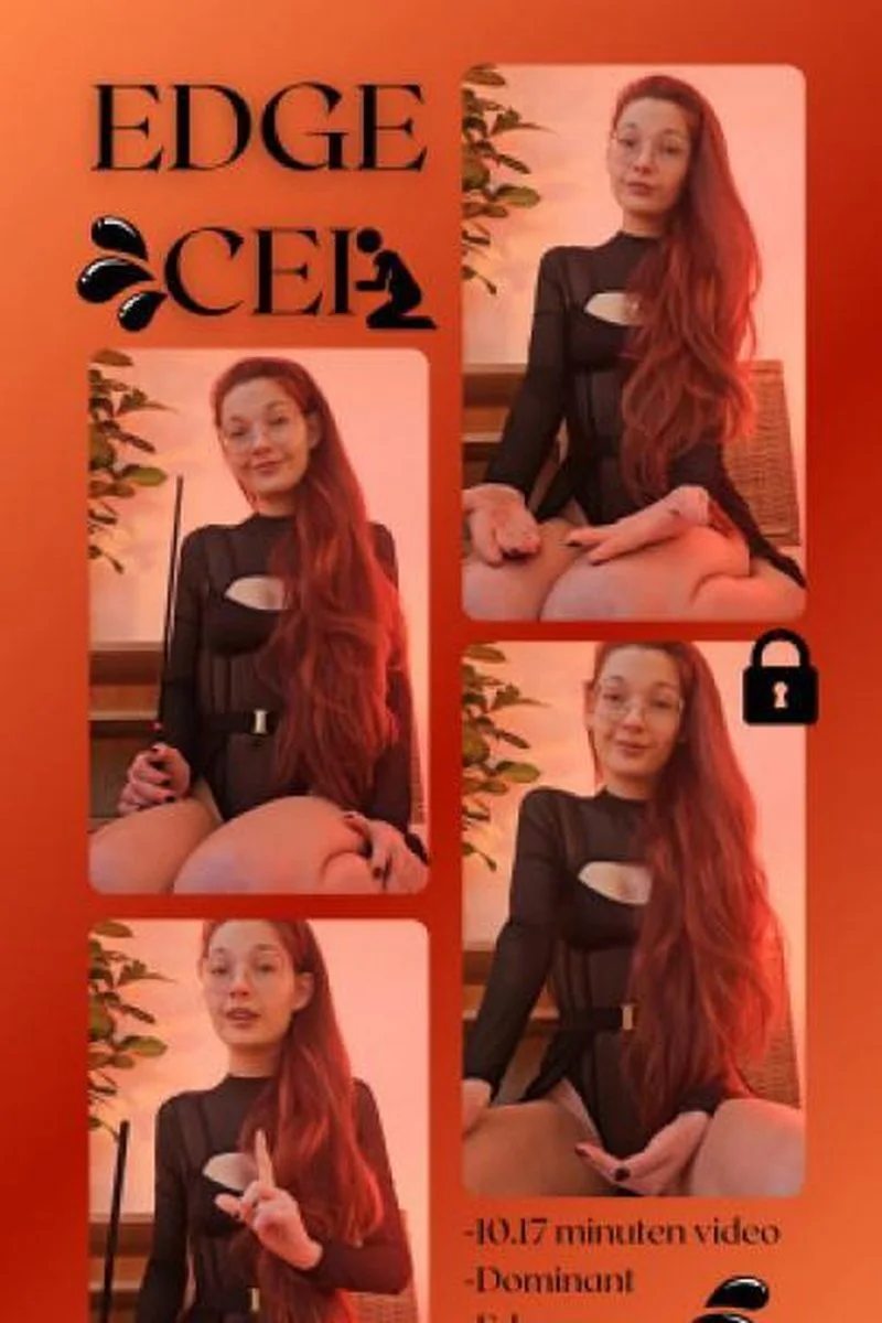 Edging JOI And CEI - Mistress Edges You Over And Over Then M