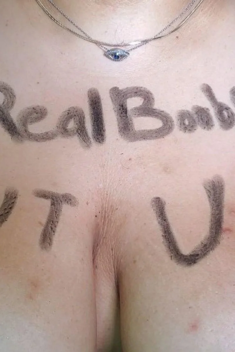 Anita Valentina Boobs & Writing