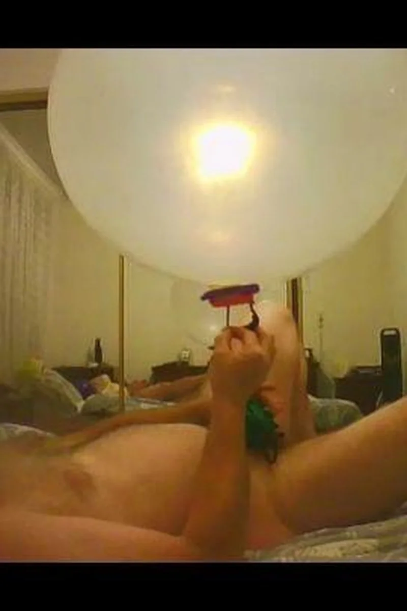 Showing My Helium Filled Friend How I Use Balloons