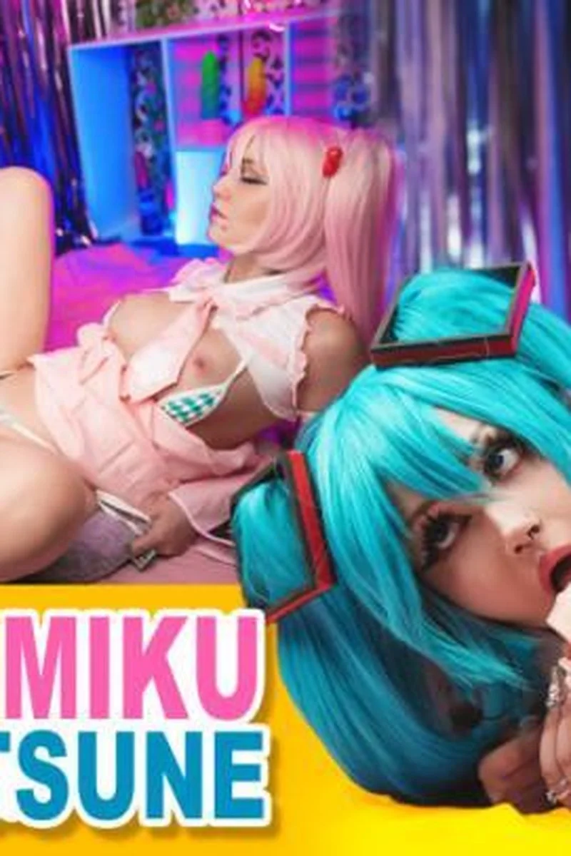 4k Sakura Miku And Miku Hatsune Get Fucked In All Holes