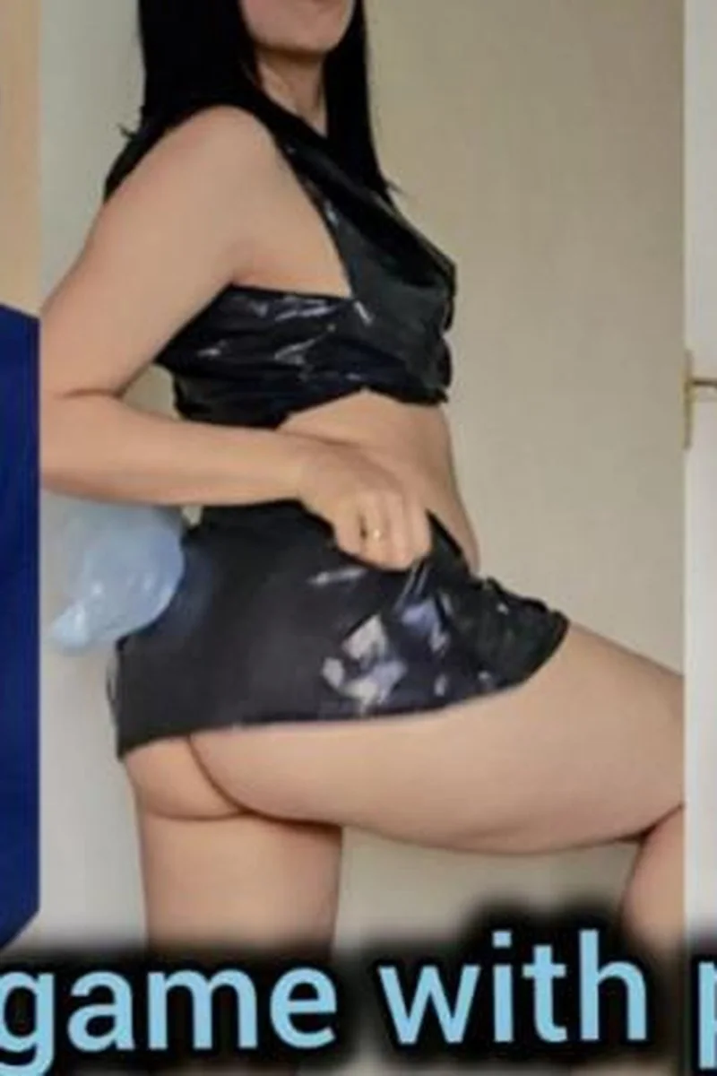 Erotic Game With Plastic