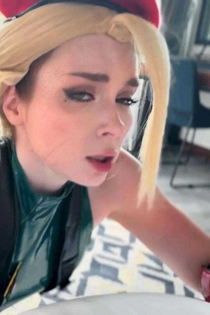 Cammy White From The Street Fighter Sucks & Rough Fucks
