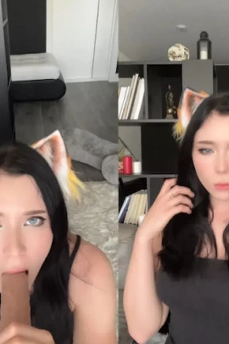 Naughty Foxy Found Master's Dildo