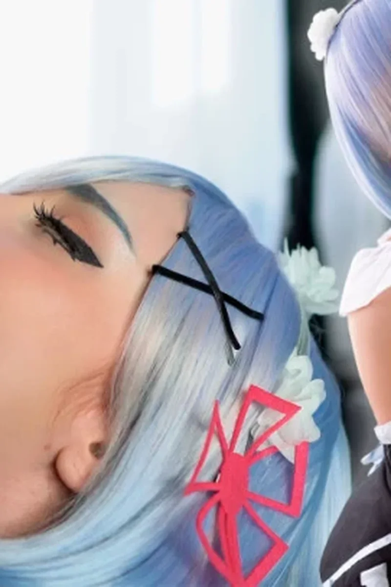 Sexy Maid Rem Sucks & Hard Fucks Subaru