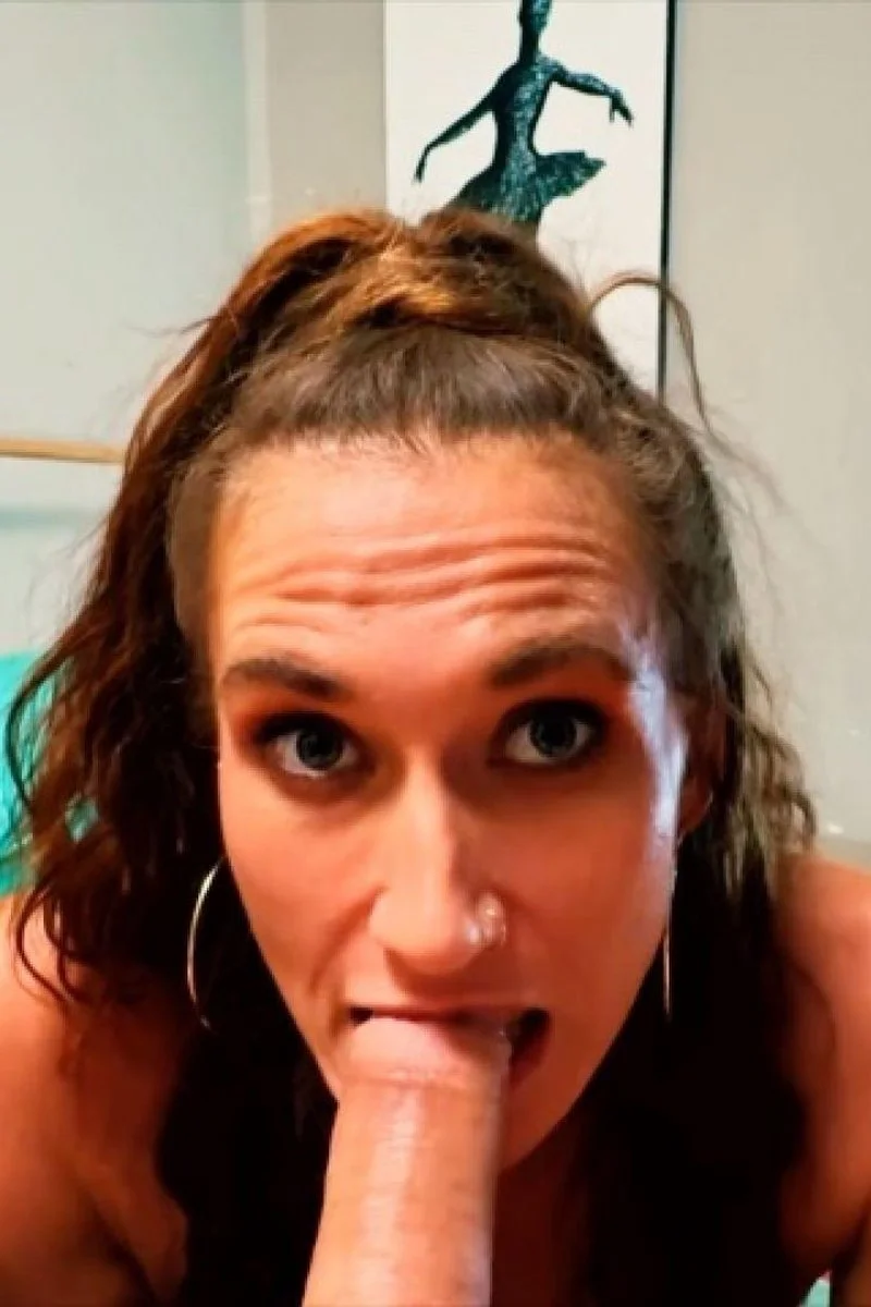 POV Cock Worship And Throat Pie