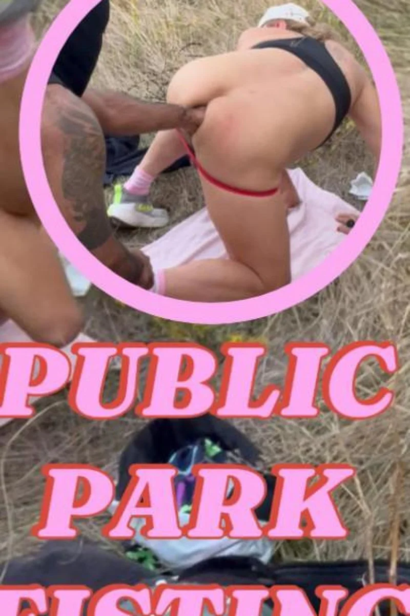No Condom Outdoor Fuck + Deep Fisting In The Forest
