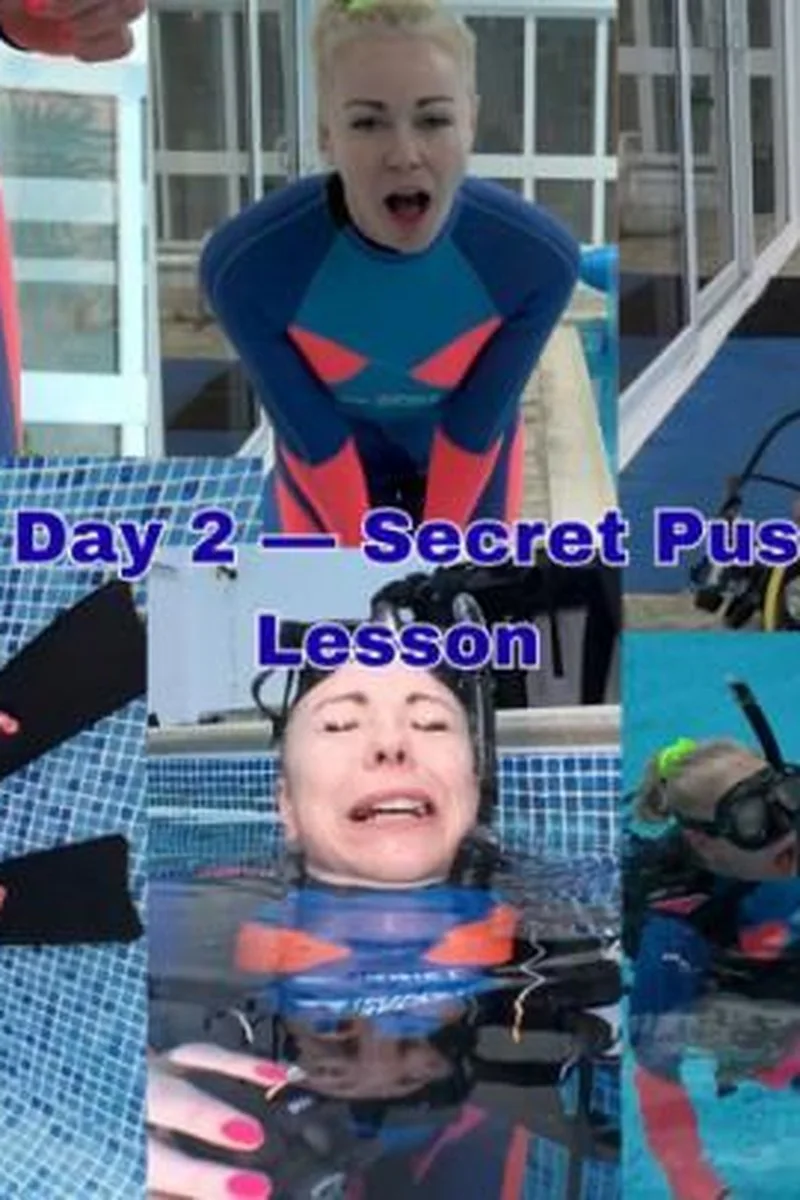 Scuba Retreat Day 2 Secret Pussy Vibe During Lesson