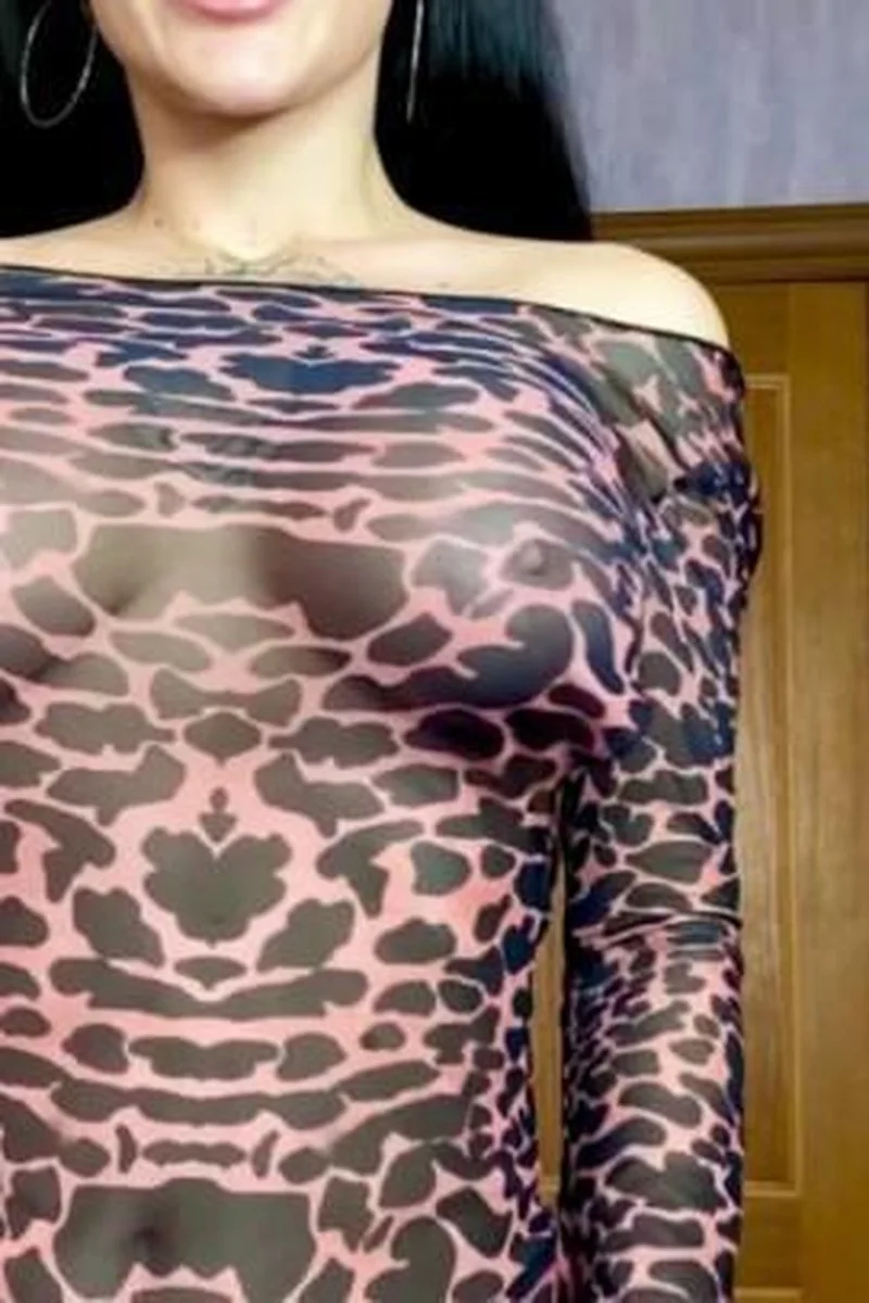 See Through. Trying On Sheer Tops