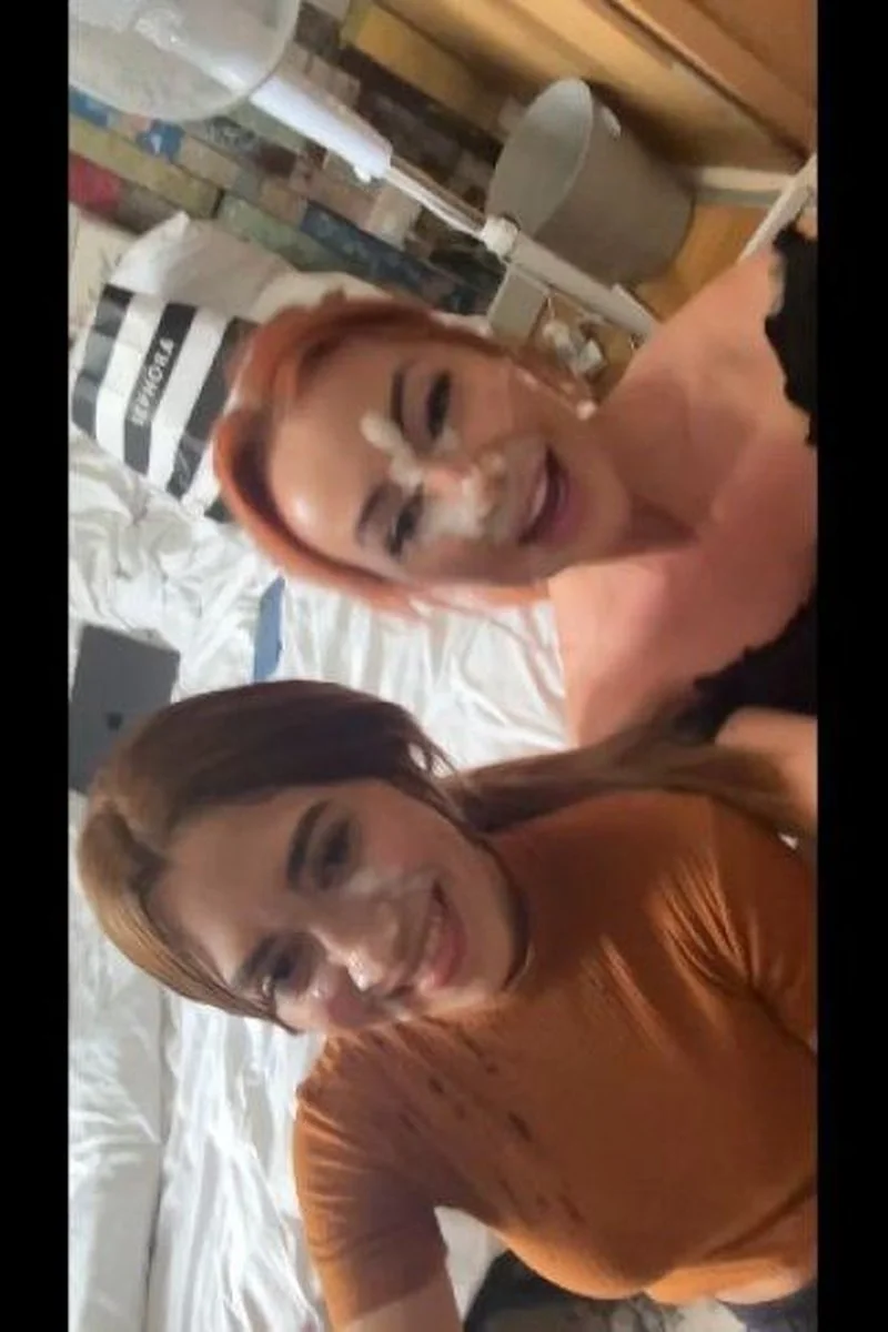 Foursome Blowjob! Double Facial