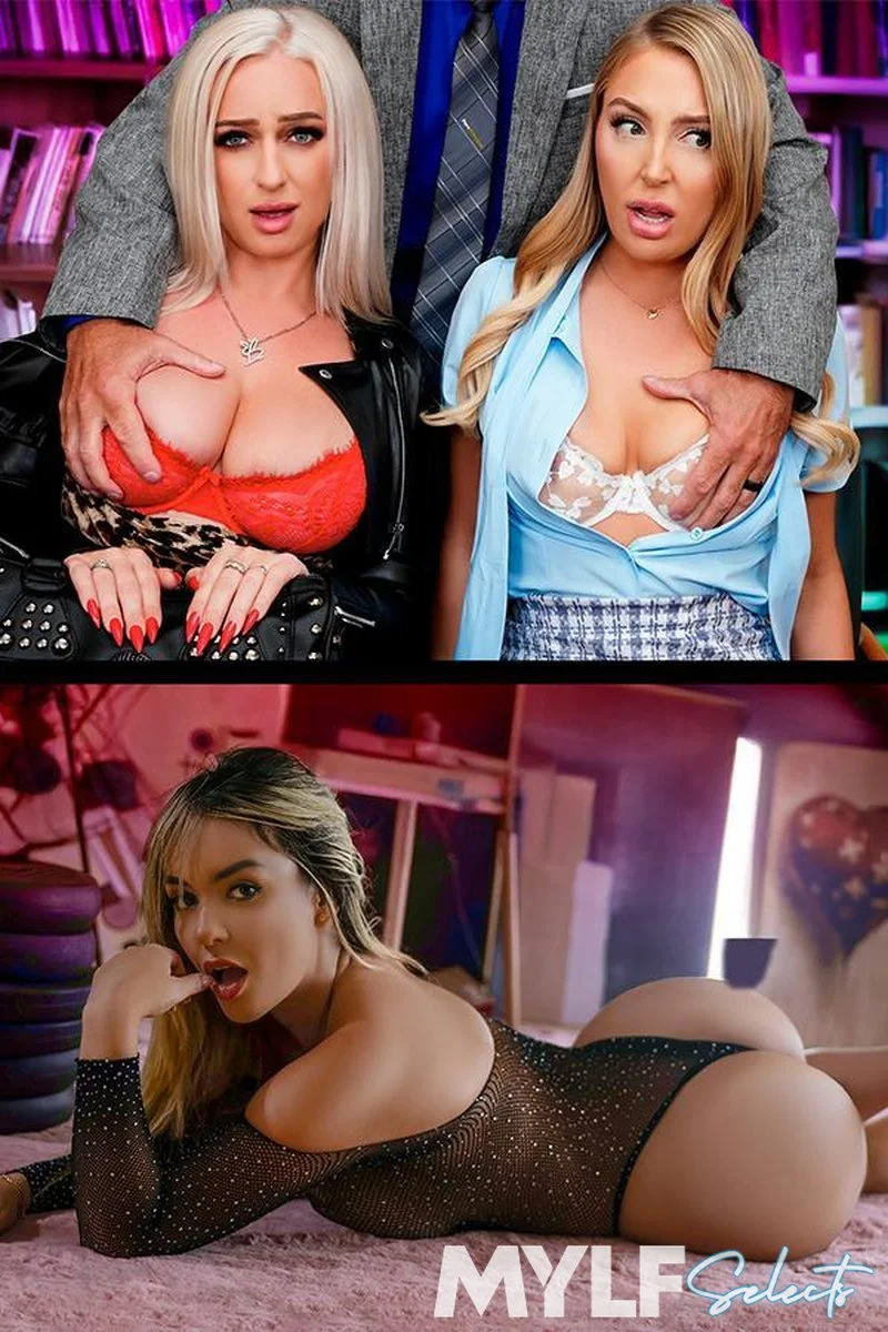 Thicc And Slippery: Oiled MILFs Get Fucked!