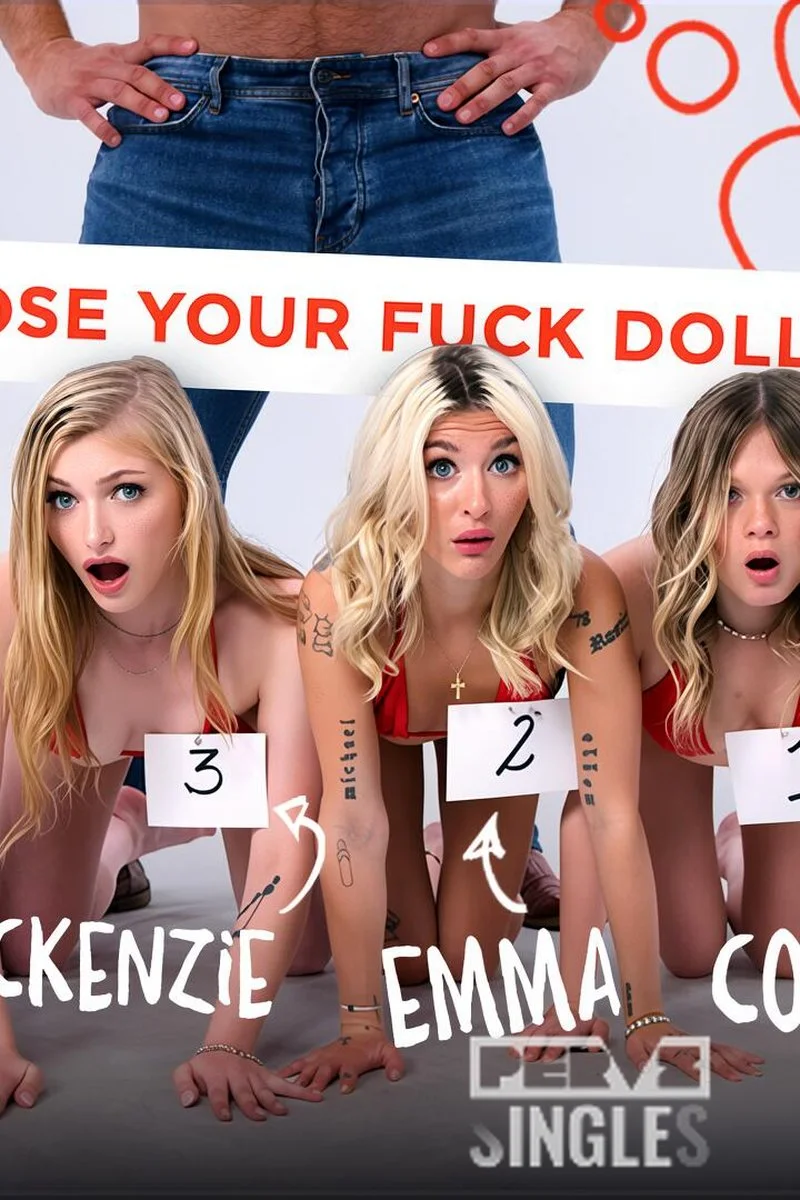 Polar Opposites: Four Petite Blondes vs Huge Director (Pervcasting)