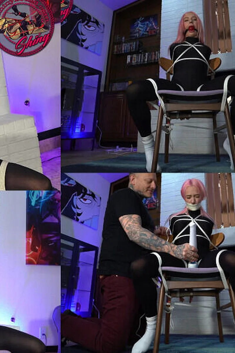 Chairtied And Gagged For Orgasms