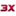 Only 3X Girls logo